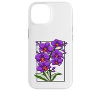 Womens Orchid Flower Gardening Botanical Floral Graphics Case for iPhone 14