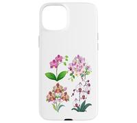 Womens Orchid Flower Gardening Botanical Floral Graphics Case for iPhone 15 Plus