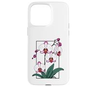 Womens Orchid Flower Gardening Botanical Floral Graphics Case for iPhone 15 Pro Max