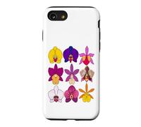 Womens Orchid Flower Gardening Botanical Floral Graphics Case for iPhone SE (2020) / 7/8