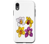 Womens Orchid Flower Gardening Botanical Floral Graphics Case for iPhone XR