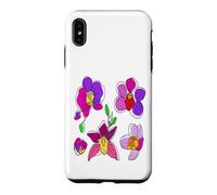 Womens Orchid Flower Gardening Botanical Floral Graphics Case for iPhone XS Max