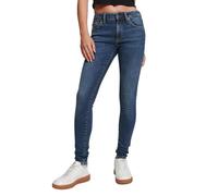 Women's organic cotton mid-rise skinny jeans Superdry Vintage Bleu 24x30