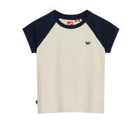 Women's organic cotton raglan sleeve T-shirt Superdry Essential Bleu S
