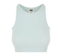 Urban Classics Ladies Organic Cropped Rib Top Damen Bauchfrei Bio-Baumwolle Neu