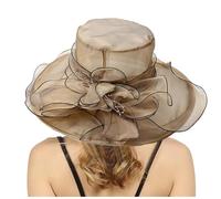 Women's Organza Church Fascinator Bridal Tea Party Wedding Hat Sun Hats Summer Hats for Women