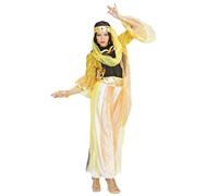 Women's oriental dancer costume with veil