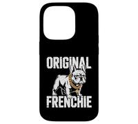 Womens Original Frenchie Chain Cool French Bulldog Gift Case for iPhone 14 Pro