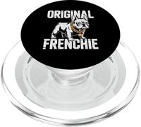 Womens Original Frenchie Chain Cool French Bulldog Gift PopSockets PopGrip for MagSafe