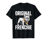 Womens Original Frenchie Chain Cool French Bulldog Gift T-Shirt