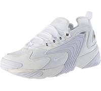 Women's Original NIKE Zoom 2K White Sail Black Running Gym Trainers AO0354 101