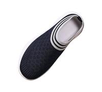 Women's Orthopaedic Shoes with Air Cushion Slippers Open Back Diabetic Mules Mesh Breathable Sandals Air Cushion Slip On Walking Shoes Outdoor Walking Shoes Hiking Shoes, blue, 8.5 UK
