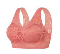 Women's Orthopedic Anti-Sagging Bra, Posture Correcting Bra for Seniors, Breathable Lifting Push Up Wireless Bra Ice Silk Gathering Bras for Women