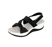 Womens Orthopedic ls Open Toe Anti-Slip ls Orthopedic Bunion Corrector l Slippers for Summer Outdoor Hiking Walking Shoes UK Size 3-8 (Black 3 UK)
