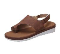 Women's Orthopedic Sandal Summer with Arch Support Reduces Pain Summer Comfy Open Toe Orthopedic Bunion Corrector Sandals Soft Sole for Summer Outdoor Hiking Walking Beach,B,6 UK