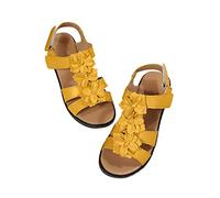 Women's Orthopedic Sandals Open Toe Walking Slide with Arch Support Plantar Fasciitis Relief Mid Wedge Sandal Summer Walking Shoes Platform Hiking Slippers Recovery Sport Footwear Uk Size 3-7.5