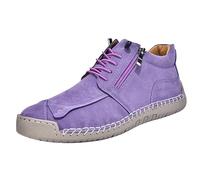 Womens Orthopedic Trainers Casual Slip On Walking Shoes Lightweight Breathable Barefoot Style Everyday Sneakers Floral Purple 5.0