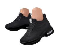 Womens Orthopedic Trainers Running Shoes Chunky Sneakers for Women Air Cushion Athletic Sports Lightweight Tennis Walking Sneakers Fashion Platform Casual Running Shoes Comfortable Wedge Walking Shoe