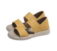 Womens Orthopedic Wedge Sandals Casual Arch Support Beach Sandals Women's Summer Flat Heels Breathable Soft Soles Two Pairs Of Beach Ladies Sandal Size 4