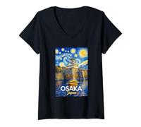 Women's Osaka Japan V-Neck T-Shirt