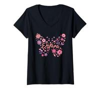Women's Ostara Butterfly Happy Ostara Celebration Pagan Spring V-Neck T-Shirt
