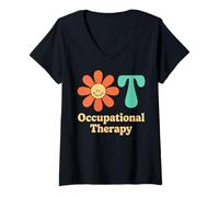 Women's OT Therapist Pediatric Occupational Therapy V-Neck T-Shirt
