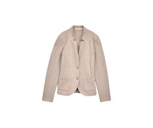 Women's Ottoman Textured Blazer Tom Tailor Beige XL