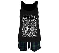 Women's Ouija Goodnight Short Pyjama Set Black