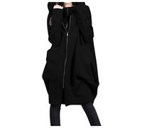 Women's Outdoor Fleece Zipper Short Bedroom Jacket Hoodies Fluffy Jackets Sherpa Warm Sweatshirts Comfort Longline Overcoat With Pockets Single Breasted Full Zip Hood