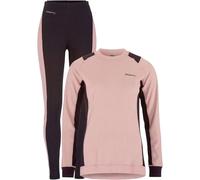 Craft Core Dry Long Sleeve Base Layer Set Pink L Woman