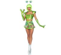 Women's outfit Leg Avenue Beam Me Up Babe Vert S