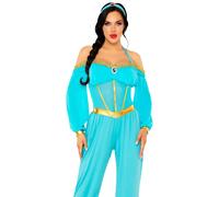 Women's outfit Leg Avenue Princess Halter Turquoise L