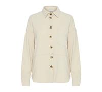Women's overshirt Ichi Kate Corduroy Beige 2XL