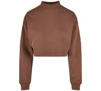 Urban Classics Cropped Oversized Sweater Green XL Woman