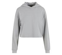Women's oversized crop sweatshirt Urban Classics Light Terry Gris XL