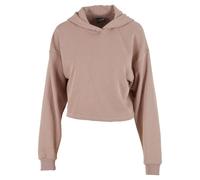 Women's oversized crop sweatshirt Urban Classics Light Terry Rose S