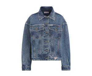 Women's oversized denim jacket Guess Trucker Bleu XS