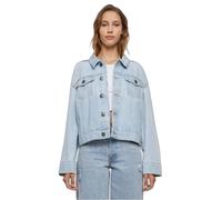 Women's oversized denim jacket Urban Classics 80‘s Turquoise M