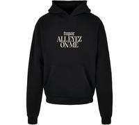 Mister Tee X Artist 2pac All Eyez On Me Tracklist Ultra Heavy Oversize Hoodie Black M Men