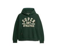 Superdry Athletic Appliq Hoodie Green S Woman