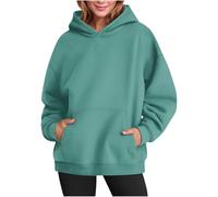 Womens Oversized Hoodies Casual Comfortable Solid Color Fleece Sweatshirts Fall Fashion Pullover Sweaters Classic Fashion Daily Loose Lounge Elegant Winter Clothes