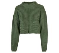 Urban Classics Wide Oversize (big ) Sweater Green 3XL Woman