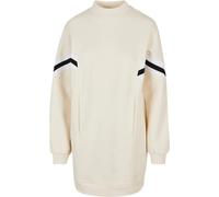 Urban Classics Oversized College Sweat Long Sleeve Short Dress Beige S Women