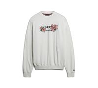 Women's oversized sweatshirt Superdry Night Garden Blanc XL