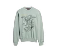 Women's oversized sweatshirt Superdry Tokyo Narrative Vert XS