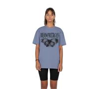 Women's oversized T-shirt MJ Gonzales Butterfly Illusion Bleu XS