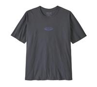 Women's oversized T-shirt Patagonia 95 Oval Logo Bleu L