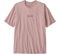 Women's oversized T-shirt Patagonia 95 Oval Logo Violet XL