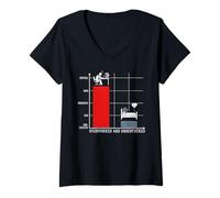 Women's Overworked and Underfucked V-Neck T-Shirt