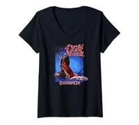 Women's Ozzy Osbourne Blizzard Album Cover V-Neck T-Shirt
